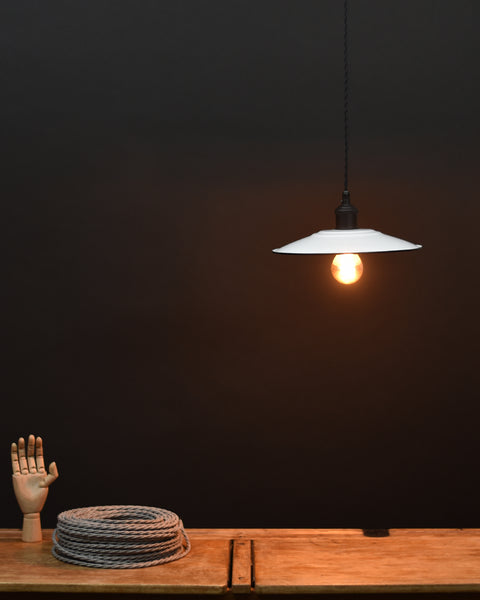 Ceiling Pendant | Flat | Brilliant White - Vendimia Lighting Co.