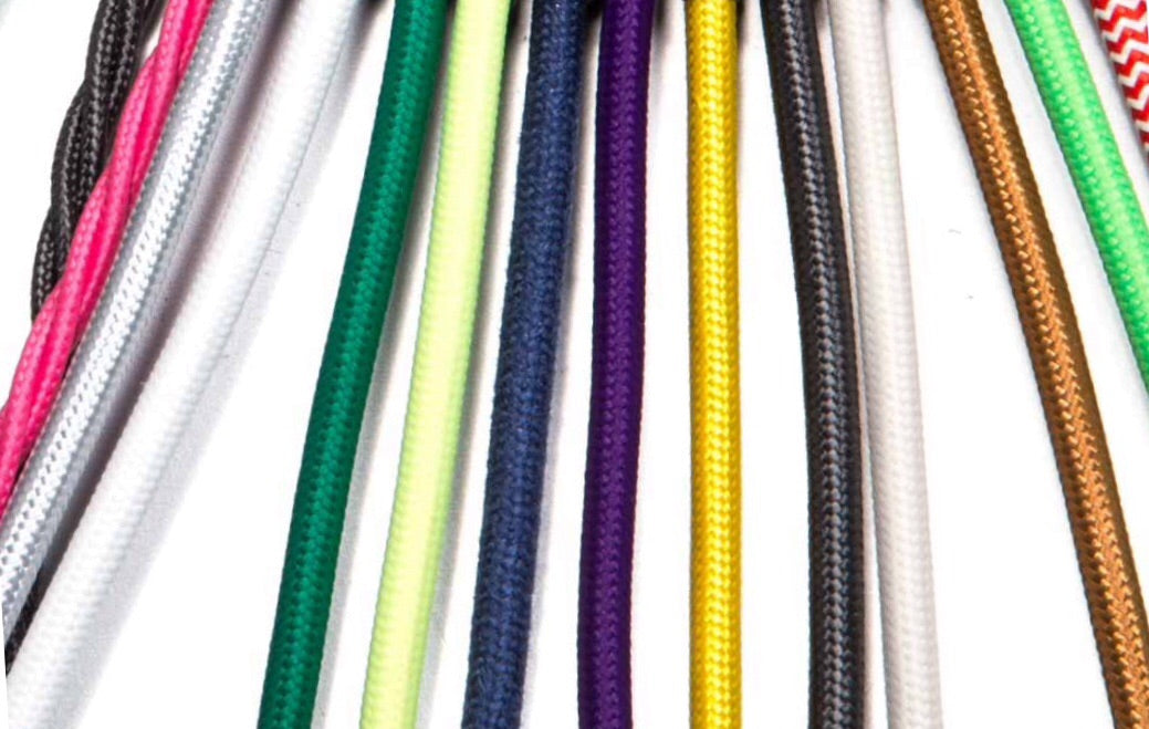 Fabric Cable | 3 Samples - Vendimia Lighting Co.