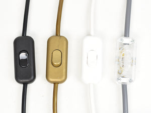 Inline Lamp Switch | 4 Colours - Vendimia Lighting Co.