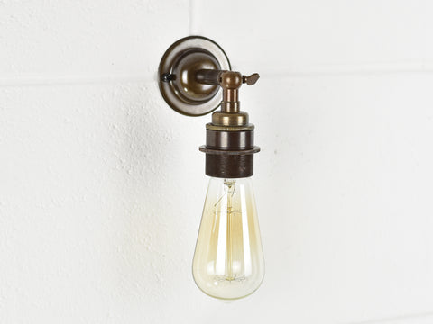 Wall Light | Brass Knuckle Joint | 4 Colours - Vendimia Lighting Co.