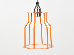 Cage Shade | Bottleneck | Burnt Orange - Vendimia Lighting Co.
