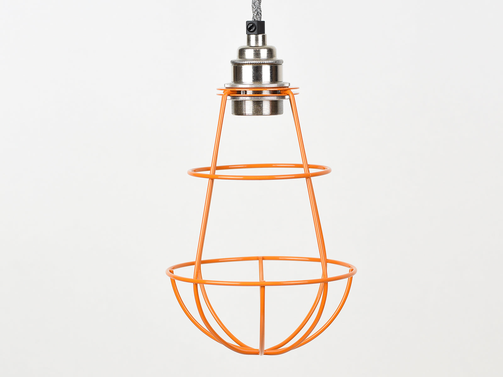 Cage Shade | Teardrop | Burnt Orange - Vendimia Lighting Co.