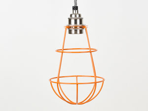 Cage Shade | Teardrop | Burnt Orange - Vendimia Lighting Co.
