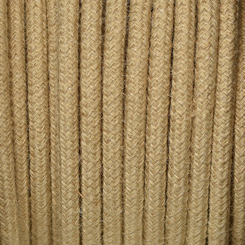 Fabric Cable | Round | Vintage Rope - Vendimia Lighting Co.