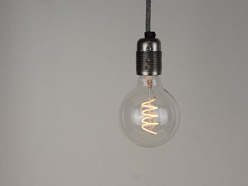 LED Vintage Filament Bulb | G95 | Spiral - Vendimia Lighting Co.
