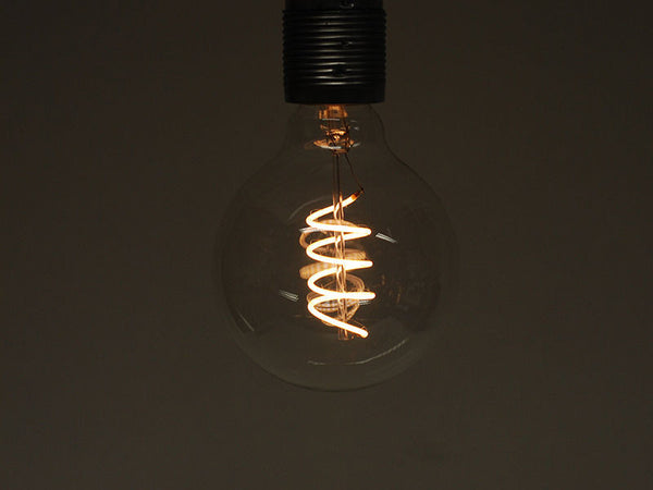 LED Vintage Filament Bulb | G95 | Spiral - Vendimia Lighting Co.