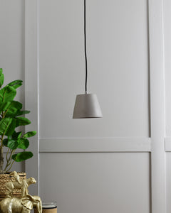 Ceiling Pendant | Concrete Small | Smooth Grey - Vendimia Lighting Co.