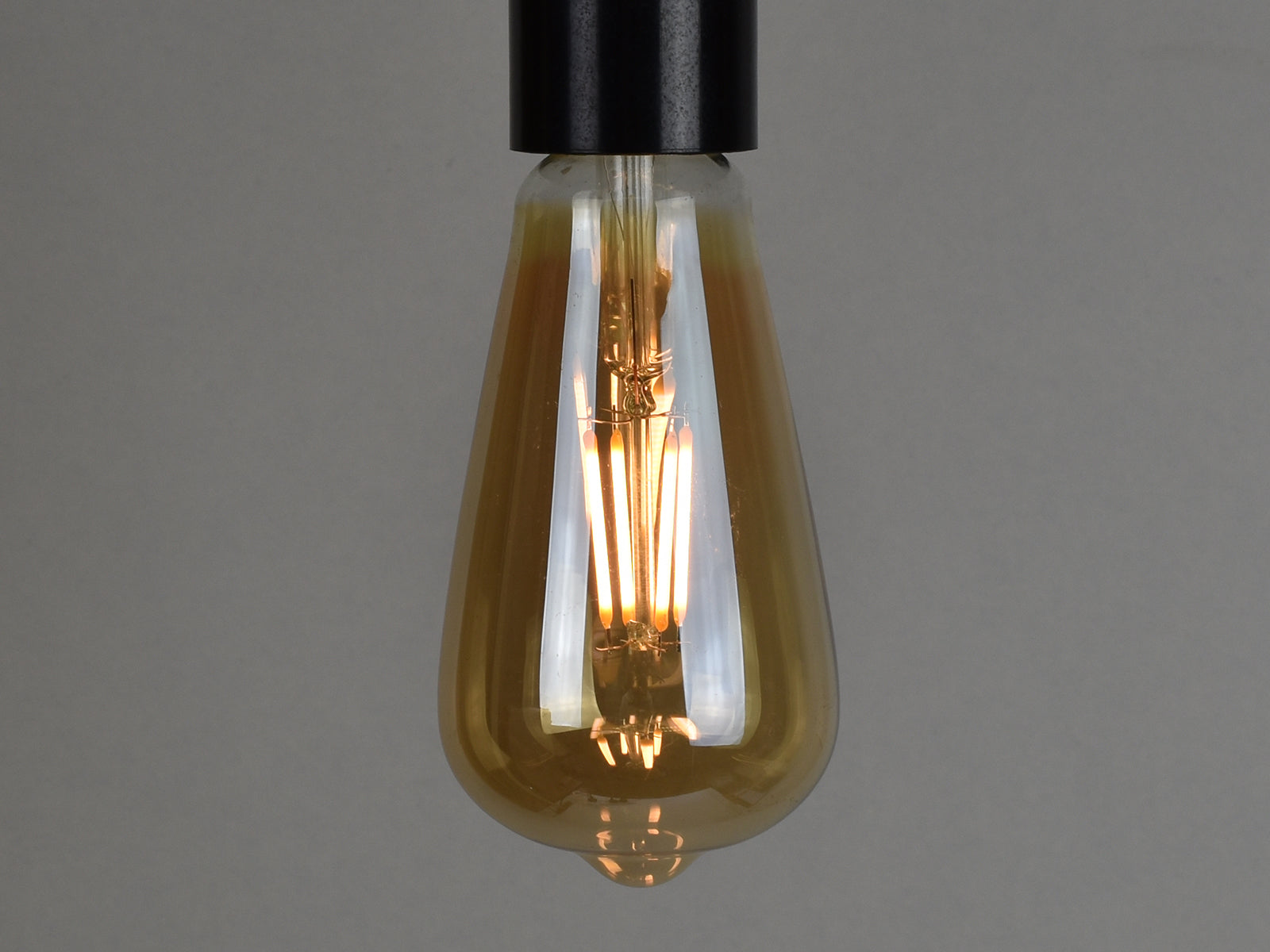 B22 LED Filament Bulb | ST64 | Amber - Vendimia Lighting Co.