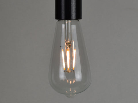 B22 LED Filament Bulb | ST64 | Clear - Vendimia Lighting Co.