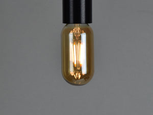 B22 LED Filament Bulb | T45 | Amber - Vendimia Lighting Co.