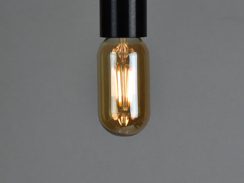 B22 LED Filament Bulb | T45 | Amber - Vendimia Lighting Co.