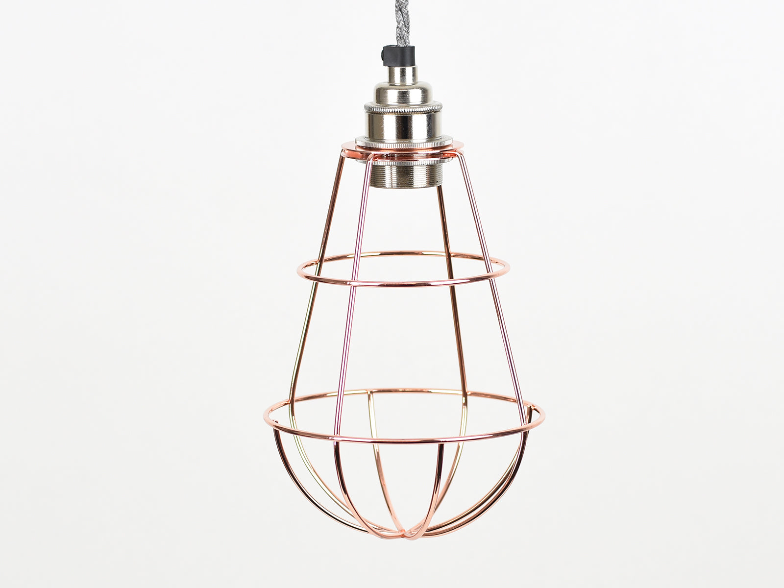 Cage Shade | Teardrop | Polished Copper - Vendimia Lighting Co.