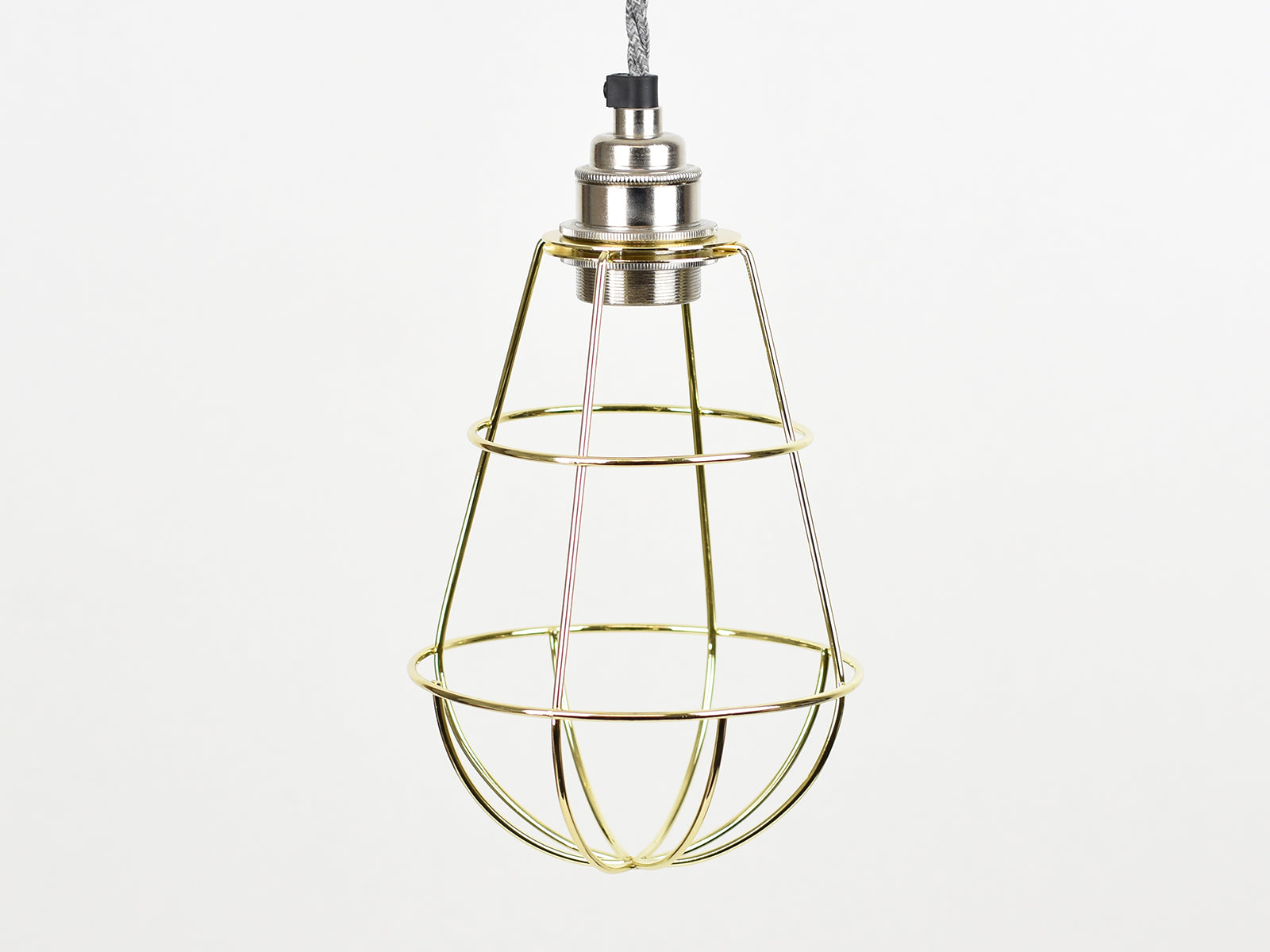 Cage Shade | Teardrop | Pure Gold - Vendimia Lighting Co.