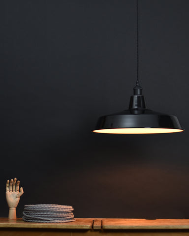 Ceiling Pendant | XL Industrial | Jet Black - Vendimia Lighting Co.