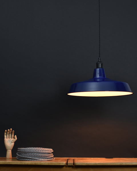 Ceiling Pendant | XL Industrial | True Blue - Vendimia Lighting Co.