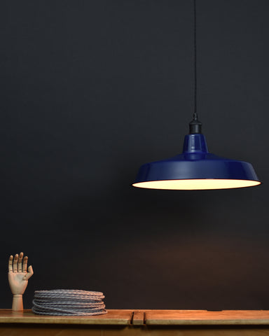 Ceiling Pendant | XL Industrial | True Blue - Vendimia Lighting Co.