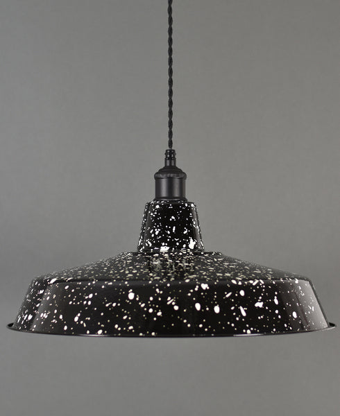 Ceiling Pendant | XL Industrial | Black & White - Vendimia Lighting Co.