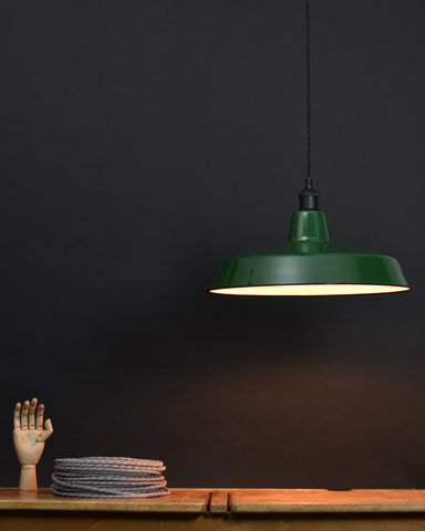 Ceiling Pendant | XL Industrial | Classic Green - Vendimia Lighting Co.