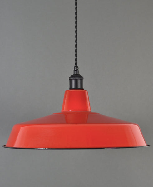 Ceiling Pendant | XL Industrial | Bright Red - Vendimia Lighting Co.