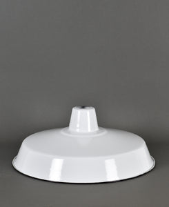 Enamel Shade | XL Industrial | Brilliant White - Vendimia Lighting Co.