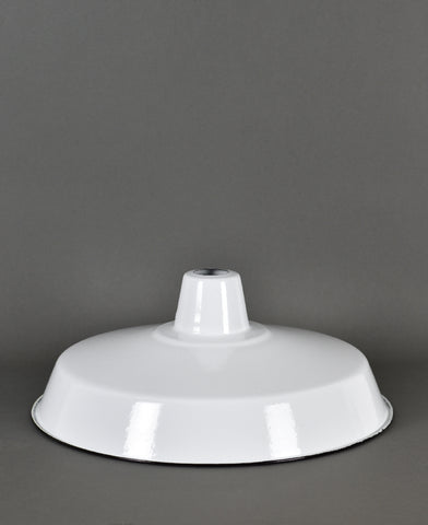 Enamel Shade | XL Industrial | Brilliant White - Vendimia Lighting Co.