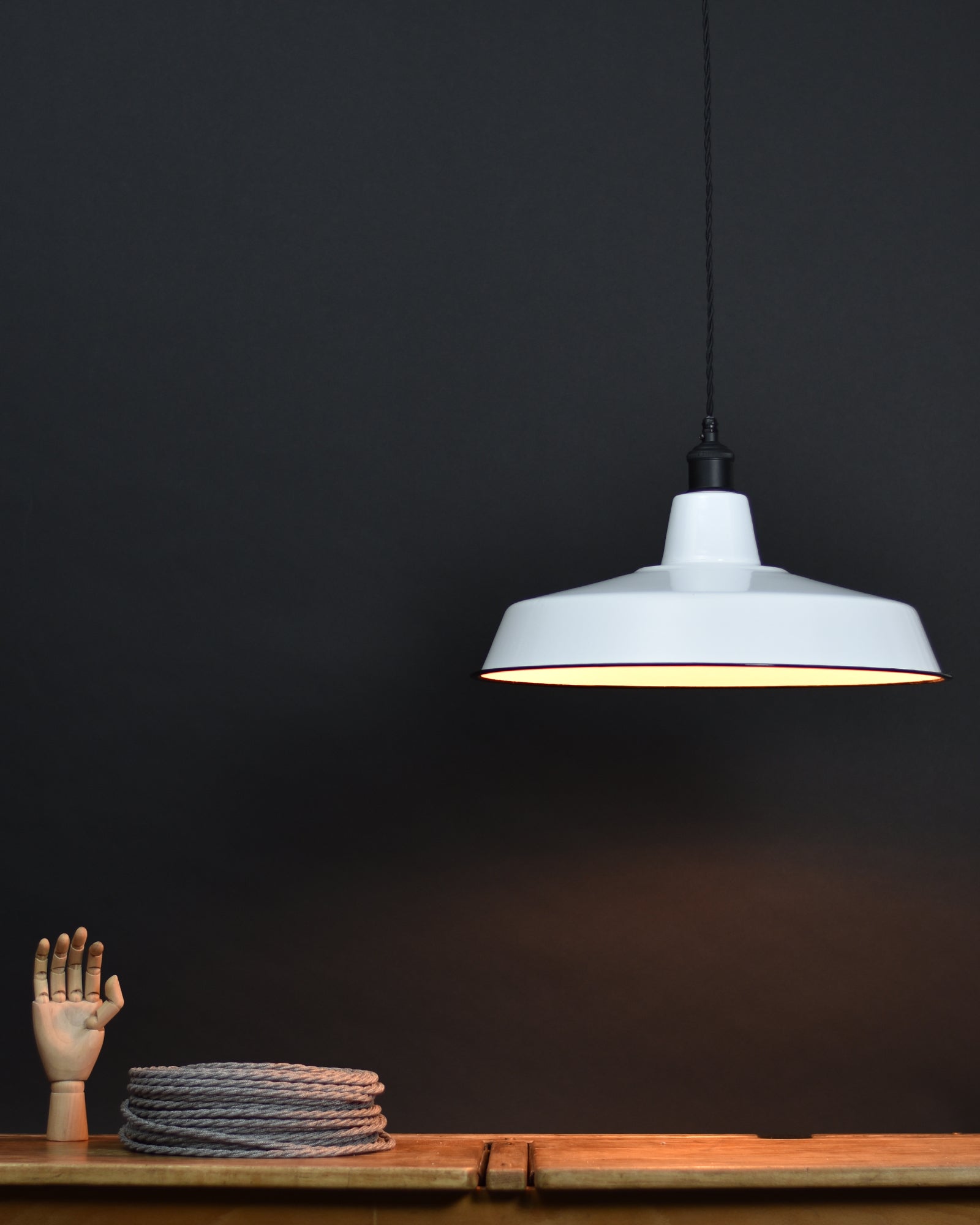 Ceiling Pendant | XL Industrial | Brilliant White - Vendimia Lighting Co.