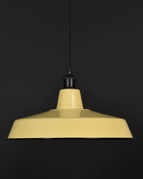 Ceiling Pendant | XL Industrial | Pale Yellow - Vendimia Lighting Co.