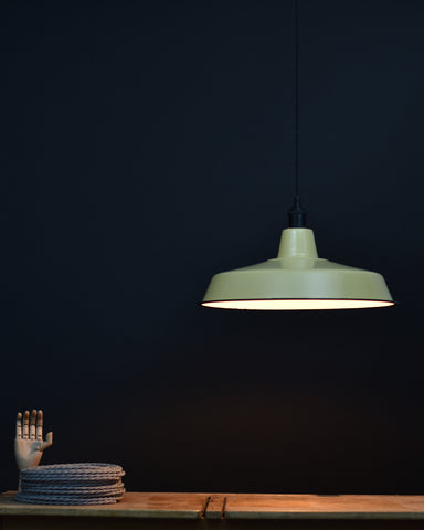 Ceiling Pendant | XL Industrial | Pale Yellow - Vendimia Lighting Co.